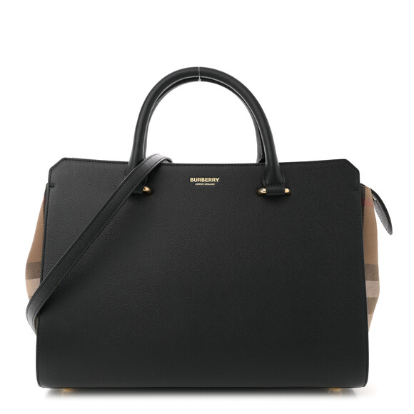 Burberry Calfskin Mega Check Small #187669B94B - Picture 1 of 9